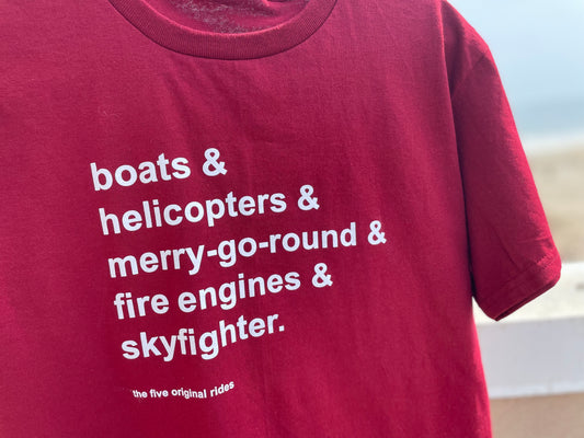 Kids “5 Original Rides” Tee