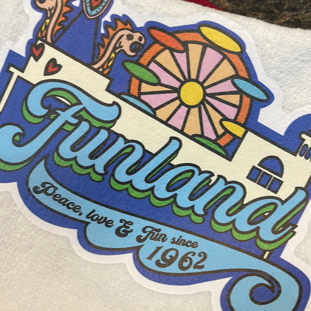Funland baby bib