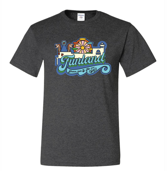 Funland Design Tee (Grey)