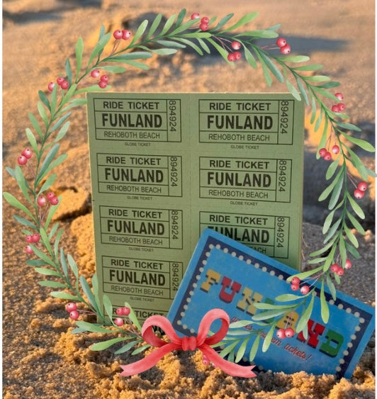 Funland Holiday Ticket + Gamecard Bundle 🎄