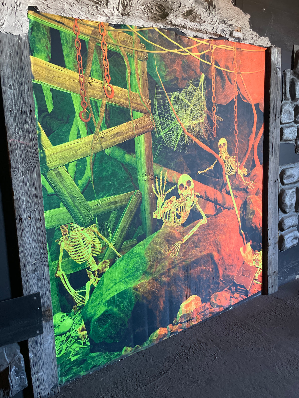 Skeleton Scene Scrim