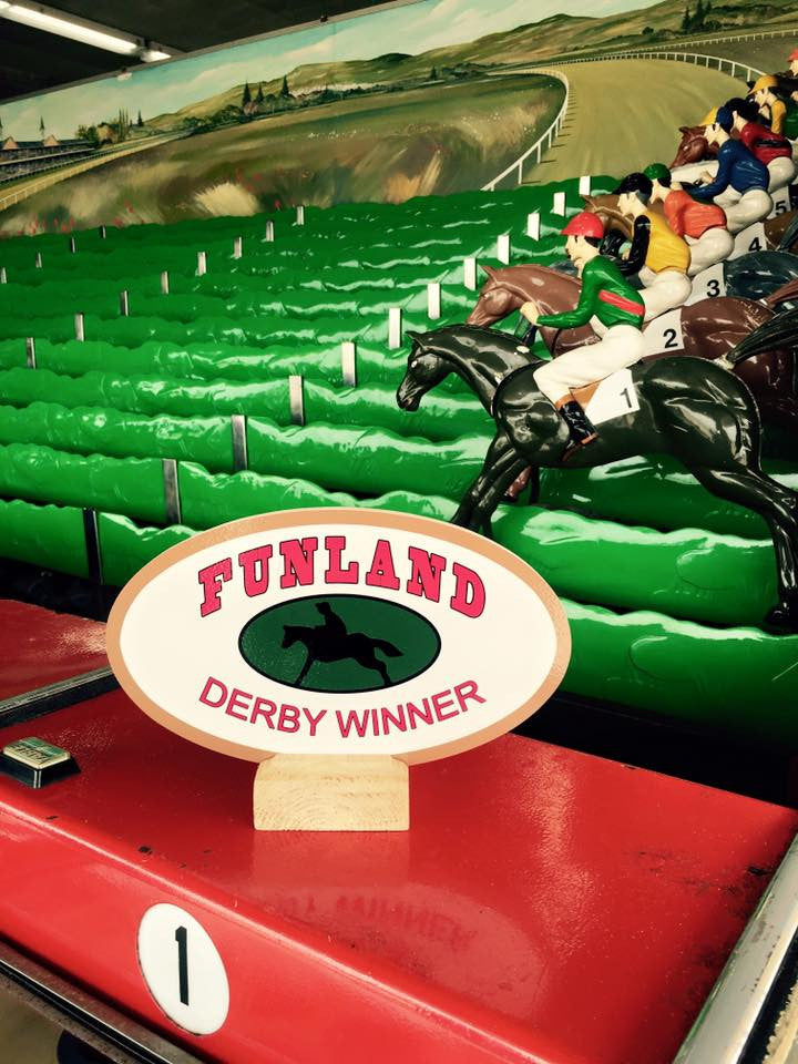 Wooden Derby Sign
