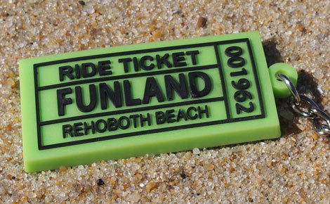 Ticket Keychain