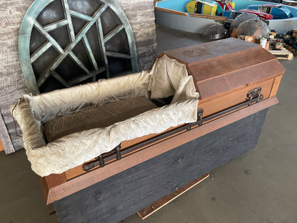Casket Prop w/ Pop Out Monster