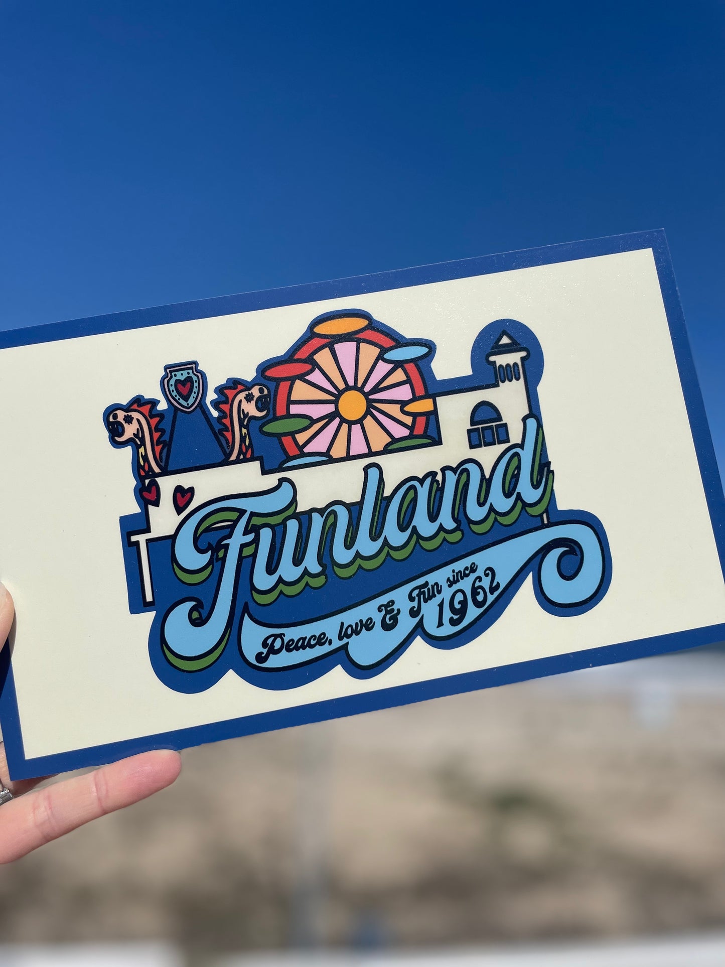 Wooden Funland Logo Sign