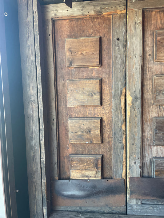 Skull Balcony Exit Doors