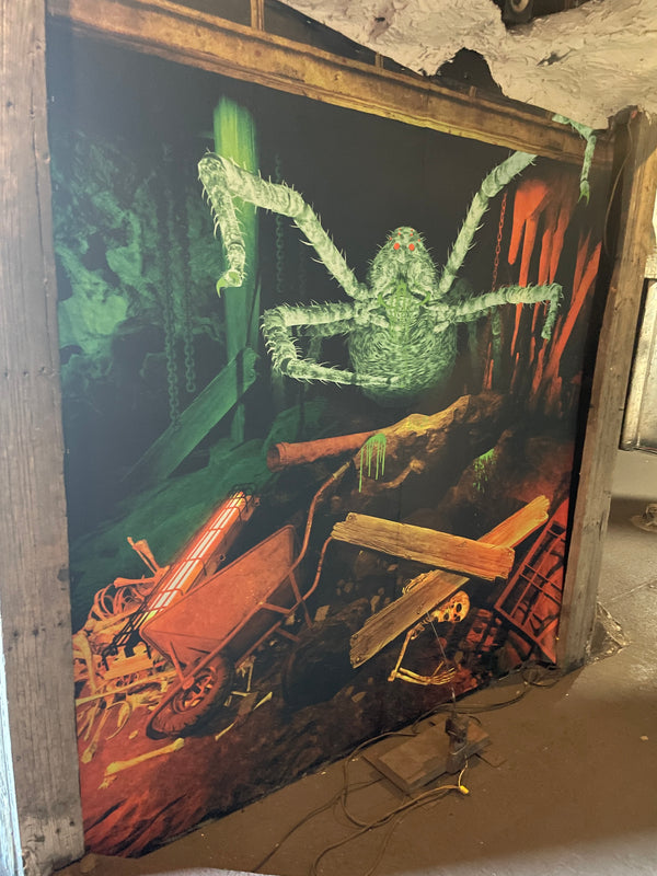 Spider Scene Scrim