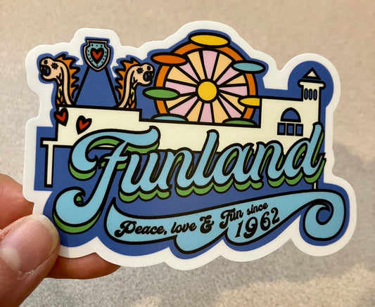 Funland design Vinyl sticker