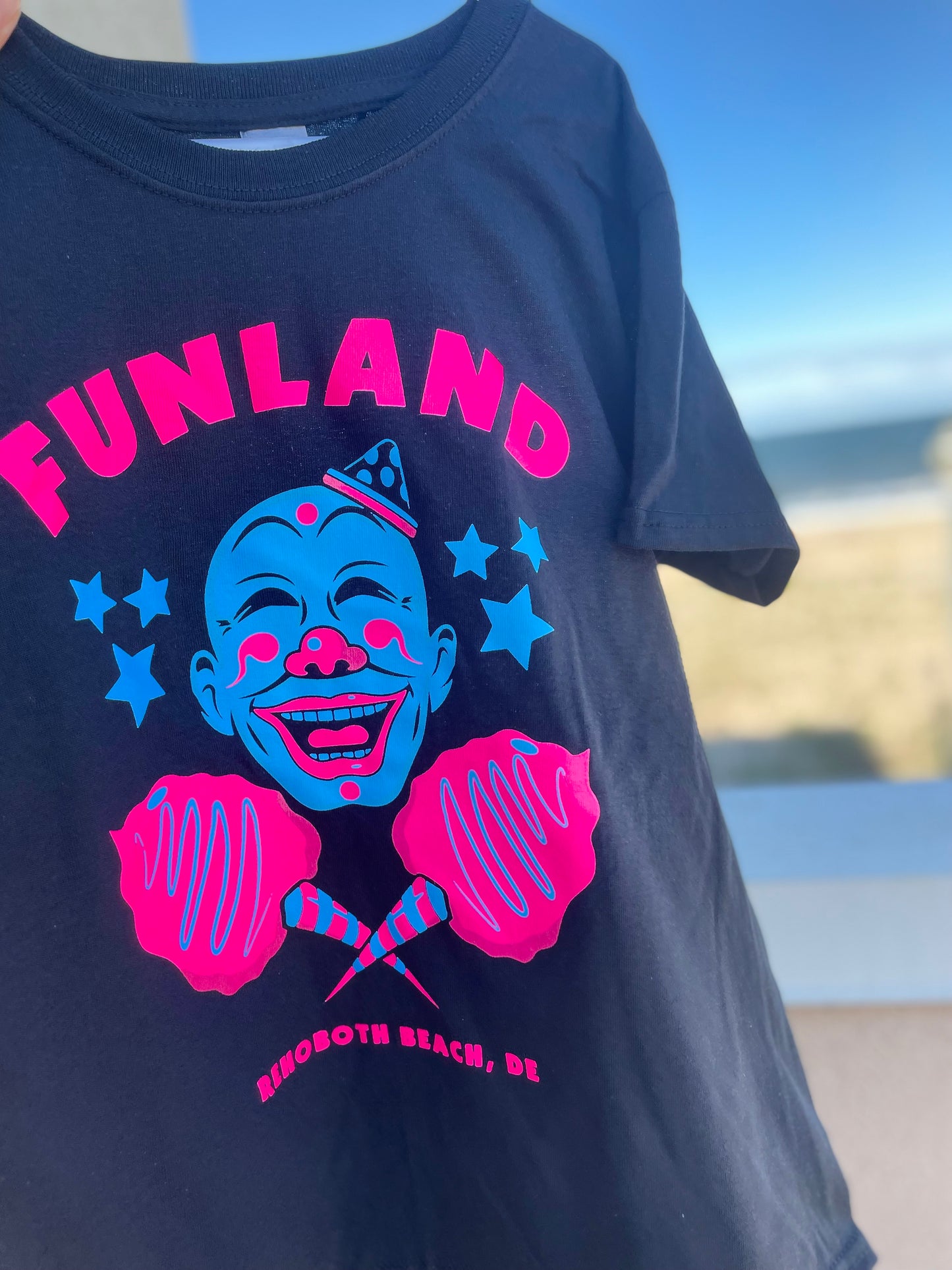 Funland Clown Tee (Limited Sizes YM, YL, AS available)