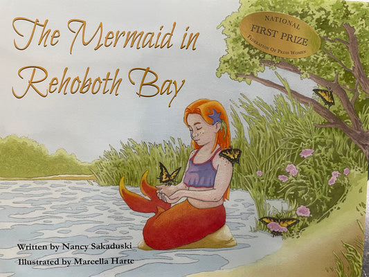Mermaid in Rehoboth Bay (hardback book)